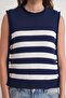 Mixray Striped Knitted Blouse - 4