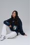Zemli̇ya_Unisex Thick 3 Thread Kar Basic Ov Oversized a Cotton Sweatshirt Cardigan & Comfort Sda508 - 5