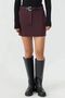 Straight High Waist Mini Shorts Skirt
