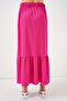 Bdart Textured Long Knitwear Skirt with Flexible Waist - 7