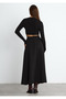 Black Kael Crop Blouse - 7