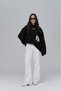 Zemli̇ya_Unisex Thick 3 Thread Kar Basic Ov Oversized a Cotton Sweatshirt Cardigan & Comfort Sda503 - 2
