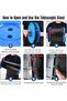 Portable Telescopic folding Camping Stool. Adjustable Height Lightweight - 6