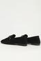 Women's Black Suede Loafer Pc-55701 - 4