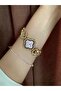 Vintage Gold Women's Watch with Clover Design, Gift Box Included - 2
