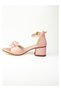 610 Glittery Pink Girls' Evening Dress Shoes - 3