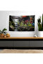 Nature-Inspired Graffiti Fusion Wall Covering - Vibrant Colors, Bedroom, Living Room, and - 3