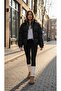 Washable Fleece-Lined Knitted Premium Leggings High Quality Socks Leggings - 4
