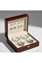 Silver Color 12Pcs(6 Pairs) Stainless Steel Earring Set 4 - 2