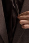 Savue Men's Brown Cotton Blended Lycra Stretch Fabric Sports Blazer Jacket - 3