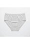 3-Piece Natural Underwear Set – Black, White, Gray – Cotton, Breathable Fabric - 3