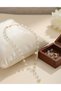 Elegant Stone and Pearl Detailed Women's Necklace