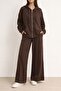 Zippered Trousers Suit