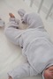 100% Cotton Muslin Fabric 10-Piece 0-3 Month Newborn Hospital Discharge Set - 7