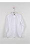 Boy's Long Sleeve Ecru Stylish Shirt