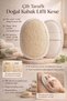 Pumpkin Fiber Oval Elastic Face and Body Scrubber - 4