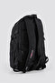 Black Unisex Large Volume Travel & Laptop Backpack with 15.6' Laptop Compartment and USB Port 51522 - 7