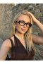 Women's Elara Blue Light Protection Screen Glasses Leopard - 2