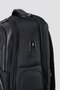 Black Unisex Large Volume Travel & Laptop Backpack with 15.6' Laptop Compartment and USB Port - 3