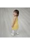 Summer Girls' Printed Dress with Straps and Laces - 2
