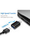 محول USB-C معدني - يدعم الشحن السريع - نقل البيانات - لأجهزة USB-C - 8