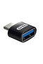 محول USB-C معدني - يدعم الشحن السريع - نقل البيانات - لأجهزة USB-C