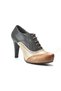 E.201 Genuine Leather Hidden Platform High Heel Women's Shoes - 2