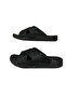 11653-S Women's Cross Silvery Model Anatomical Sole Slippers - 3