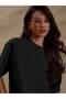 100% Cotton Oversize Fit Large Size Women's T-Shirt (T-Shirt) - 3