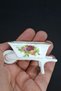 Old Country Roses Bone China Antique Porcelain Wheelbarrow Figure 8X5 cm - 7