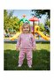 Girl's Tracksuit Set Two-Thread Cotton Sweatshirt Bottom Casual Combination for Ages 1-2-3-4 - 2