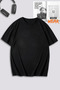 Unisex Fast and Furious Bullet & Suki Back Printed Lover Couple Combination Design Oversize T-shirt 2-Piece - 3