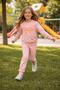 Girl's Tracksuit Set Sweatshirt Bottom Cotton Two-Thread Casual Combination 3-4-5-6-7-8-9-10 Years Old - 3