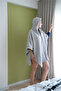 Women's Hooded Poncho – Wellsoft Zippered Oversize Bat Sleeve - 2