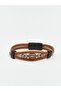 Brown Stone Men's Bracelet (S6)
