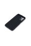 Redmi Note 10S Compatible Black Velvet Phone Case with Velvet Interior - 3