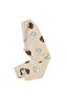 Unisex Children's Pajama Set Dog Pattern 100% Cotton Reported Interlock Fabric Crew Neck Long Sleeves - 5