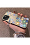 متوافق مع iPhone 15، غطاء هاتف واقٍ من الصدمات بنمط زهور جميل - 2