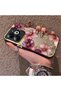 Infinix Smart 8/8 Pro Compatible, Light Luxury Floral Pattern, Shock Protective Phone Case - 2