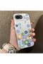 iPhone 16E Compatible, Beautiful Floral Pattern, Impact Protective Phone Case