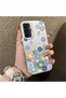 Samsung Galaxy A15 Compatible, Beautiful Floral Pattern, Impact Protective Phone Case