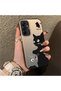 Samsung Galaxy A15 Compatible, Cute Cat Pattern Shockproof Phone Case.