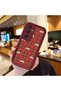 Samsung Galaxy A24 Compatible Trendy Quality Burgundy Color Ribbon Silicone Case Shock Absorbing Protection - 3
