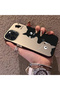 iPhone 13 Mini Compatible, Cute Cat Patterned Shock Protection Phone Case. - 2