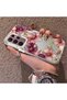 Samsung Galaxy S22 Ultra Compatible, Light Luxury Floral Pattern, Impact Protective Phone Case - 3
