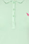 Women's Mint Basic Polo Neck T-Shirt 50246272-Vr090 - 6