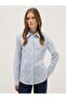 Multicolour striped cotton blend slim-fit shirt with classic collar - 2