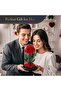 Preserved Flowers Roses in Glass Dome - 6