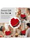 16 Preserved Roses in Heart Shape Gift Box - 7