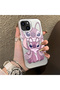 iPhone 15 Compatible, Stitch Couples Design Shock Protection Phone Case.